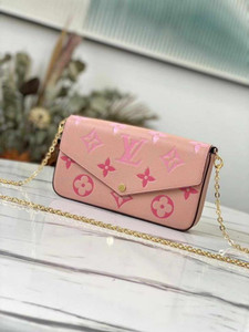 LV MULTI POCHETTE ACCESSOIRES LIGHT PINK- LEATHER WOMEN BAGS - Women -  Designer Handbags \u0026 Purses