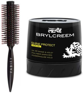 Fabify Hair Brush With Brylcreem (Shine Protect) | Hair Gel | 75g | Price  in India - Buy Fabify Hair Brush With Brylcreem (Shine Protect) | Hair Gel  | 75g | online at 