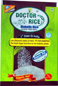 DOCTOR RICE Diabetic Rice (Pack of 1) Steam Rice (Medium Grain, Raw