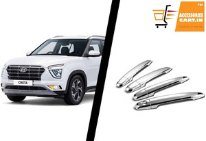 Accessories cart HYUNDAI CRETA 2020 CHROME CATCH COVER Car Grab Handle ...