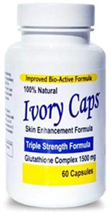 ivory glutathione Caps Ivory Complete ALL-IN-ONE Advanced Glutathione/Vitamin C Supplement w PERMANENT SKIN WHITENING GLUTATHIONE IVORY