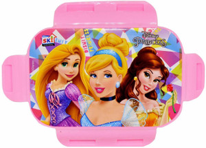 School Mate Insulated Steel Barbie Princess Lunch Box 2 Containers