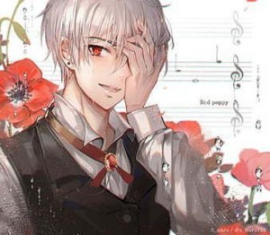 Anime Boy Crying Red Eye Tears White Hair Anime Matte Finish Poster Paper  Print - Animation & Cartoons posters in India - Buy art, film, design,  movie, music, nature and educational paintings/wallpapers