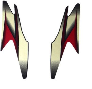 Bajaj ct 100 shop visor sticker
