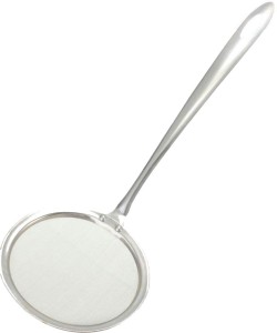 Hemoton 2 Pcs Fat Skimmer Spoon Stainless Steel Fine Mesh Strainer Oil Strainer Kitchen Tool for Restaurant Bar Home 