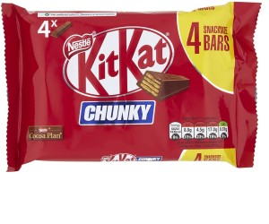 NESTLE KITKAT CHUNKY MILK CHOCOLATE IMPORTED 4 Bars Price In India ...