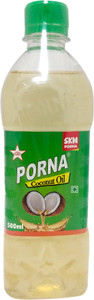 Porna Coconut Oil Plastic Bottle Price in India - Buy Porna Coconut Oil