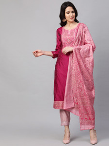 Buy Fashor Women Kurta and Dupatta Set Online at Best Prices in India