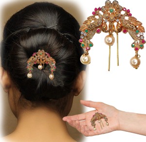 Krenoz Aambada Juda Pin Hair Brooch Decoration Bridal Hair Accessories for  Women(5) Hair Pin Price in India - Buy Krenoz Aambada Juda Pin Hair Brooch  Decoration Bridal Hair Accessories for Women(5) Hair