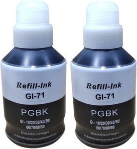 Kosh GI-71 Refill Ink compatible for Canon G1020,G2020 ,G2021,G2060,G3020,G3021,G3060 Black Ink 
