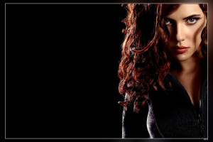 Black Widow Scarlett Johansson Redhead Matte Finish Poster Paper Print