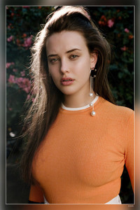 Katherine Langford Women Actress Brunette Long Hair Matte Finish Poster