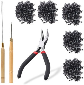 Neitsi Hair Extension Kit For Hair Tinsel, Pliers Pulling Hook 500 PCS  Silicone Rings Hair Accessory Set Price in India - Buy Neitsi Hair  Extension Kit For Hair Tinsel, Pliers Pulling Hook 500 PCS Silicone Rings  Hair Accessory Set online at 