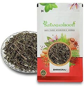 IndianJadiBooti Pure Bhringraj Bhangra Eclipta Alba Leaves, 100 Grams ...