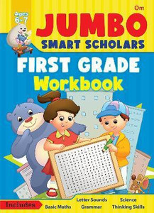 Om Books International First Grade Activities Pack ( Collection of 10 books) (Smart Scholars)