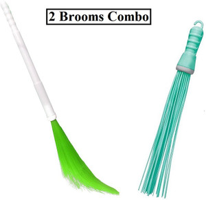 JEEBU Adjustable Plastic Jhadu, Plastic Kharata Jhadu for Bathroom ...