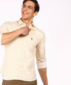 U.S. POLO ASSN. Men Printed Casual 