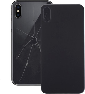 celfixindia APPLE IPHONE XS MAX BACK SPACE GREY COLOUR GLASS