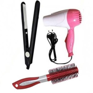 OLMEO Hair Brush Mini Straightener 1290 Hair Dryer Personal Care Appliance  Combo Price in India - Buy OLMEO Hair Brush Mini Straightener 1290 Hair  Dryer Personal Care Appliance Combo online at 