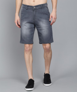 STUDIO NEXX Washed Men Grey Denim 