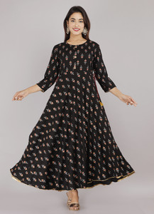 Flipkart cotton anarkali dresses cheap