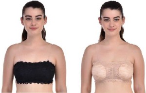 Women Tube Lightly Padded Bra Price in India - Buy Women Tube Lightly Padded  Bra online at