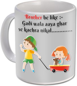 AWANI TRENDS Rakhi gift, Gift for brother,birthday gift,gift for bhai036  Ceramic Coffee Mug Price in India - Buy AWANI TRENDS Rakhi gift, Gift for  brother,birthday gift,gift for bhai036 Ceramic Coffee Mug online