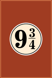 9 3/4 Platform Poster| Harry Potter | A3 Wall Poster (Pack of 1 ...