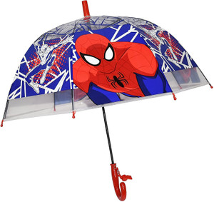 CHAATEWALA Spider-Man Print Cartoon Umbrella/Spiderman Umbrella for ...