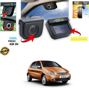 Gadiparts ™ Solar Powered Ventilation Exhaust Car Window Fan for Indica