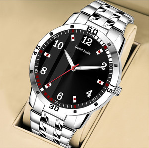 Men style Boys Hand Watch Gents 2022 Luxury Design Steel Chain New