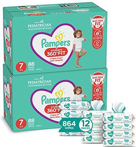 Pampers Pull On Cruisers 360° Fit Diapers Size 7 - S - M - Buy 0