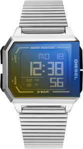 Diesel chopped digital watch sales