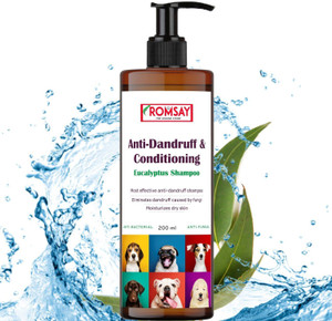 Curated visual reference: Picture Idea: Romsay Anti Dandruff Conditioning Eucalyptus Dog Shampoo 200Ml Anti