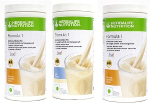 Herbalife Nutrition Formula 1 Shake Banana Caramel + Kulfi + Banana ...