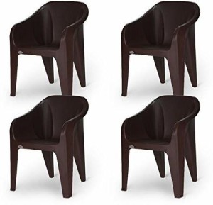 Supreme Futura Plastic Chairs For Home And Office Set Of 4 Globus