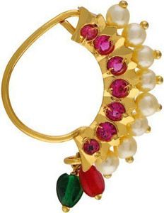 Maharashtra style top nose pin