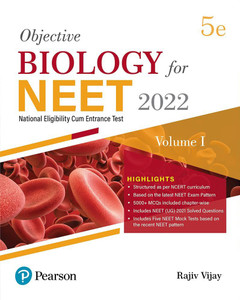 Objective Biology For NEET - Vol - I | Fifth Edition| By Pearson: Buy ...