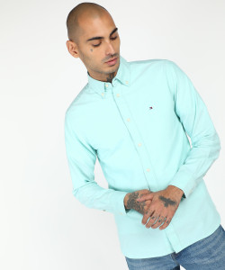 tommy hilfiger turquoise jeans