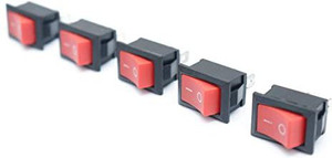 Pulsante Momentaneo 16mm Interruttori A Pulsante Momentanei NO SPST - Confezione Da 10 Pezzi, 2 Pin, 1A 250V, Nero Interruttore A Pulsante Momentaneo