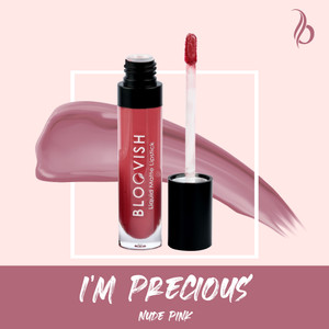 Bloovish I M PRECIOUS NUDE PINK LIQUID MATTE LIPSTICK Price In India Buy Bloovish I M