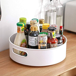 Quickmart 360° Rotating Kitchen Organizer Tray Containers Kitchen Rack ...