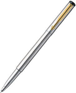 PARKER VECTOR STAINLESS STEEL GT ROLLERBALL PEN pack of 1 (SILVER ...
