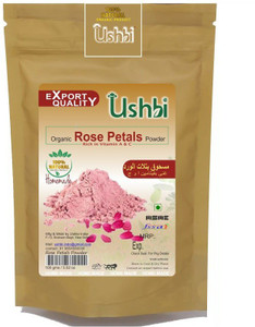 USHBI Pure & Natural Rose petals Powder - Price in India, Buy USHBI ...