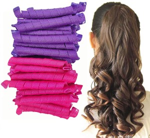 Star Work Hair Curlers Spiral Curls No Heat Wave Hair Curlers Styling Kit  For Women Girls Hair Curler - Price in India, Buy Star Work Hair Curlers  Spiral Curls No Heat Wave