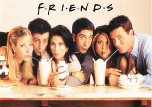 Poster Friends Tv Series Large Poster (36 X 24 Inch, Multicolour