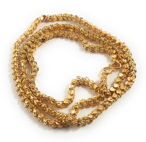 Gold-plated Plated Copper Chain 