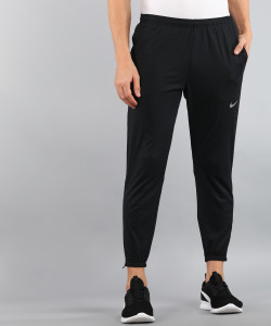 NIKE Solid Men Black Track Pants - Buy 