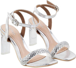 Metro silver heels Clearance