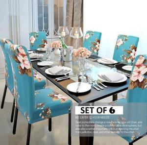 Dining chair covers set store of 6 flipkart